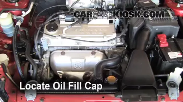 2005 Mitsubishi Lancer ES 2.0L 4 Cyl. Huile Ajouter de l'huile